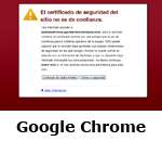 Aviso de seguridad Google Chrome (Se abrirá en una nueva ventana)